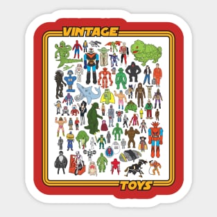 Vintage 70s 80s Toy Group Sticker